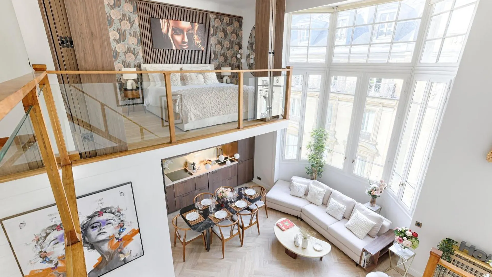 Duplex A Deux Pas Des Champs Elysee Parigi